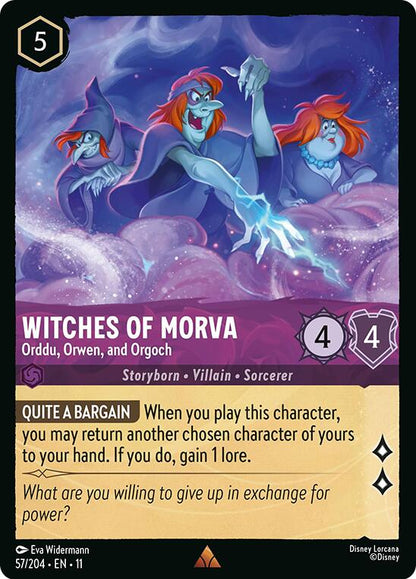Witches of Morva - Orddu, Orwen, and Orgoch