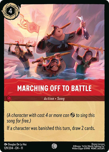 Marching Off to Battle