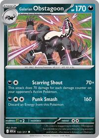 Galarian Obstagoon - 132/217