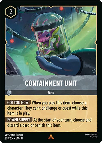 Containment Unit