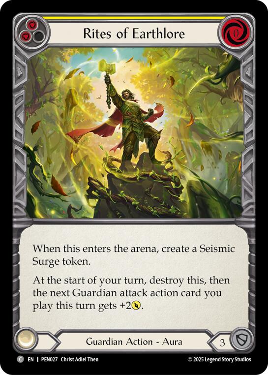 Rites Of Earthlore (Yellow)