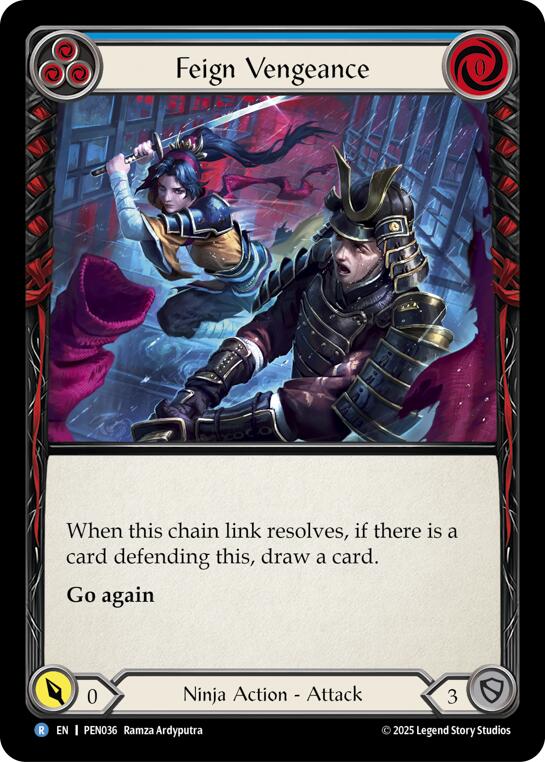 Feign Vengeance (Blue)