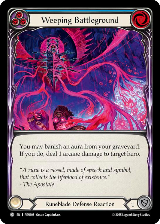 Weeping Battleground (Blue)