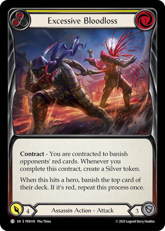 Excessive Bloodloss (Yellow)