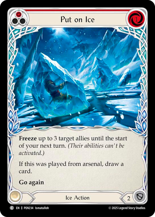 Put On Ice (Red)