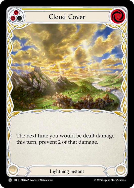 Cloud Cover (Yellow)