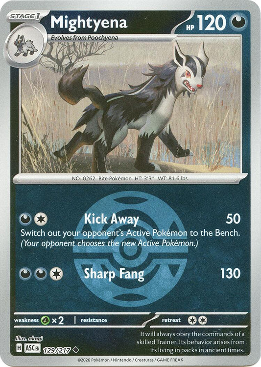 Mightyena - 129/217 (Dusk Ball)