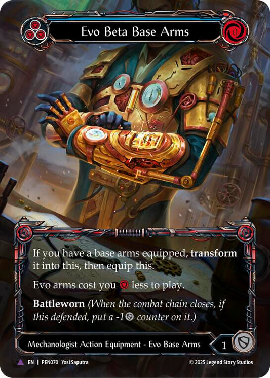 Evo Beta Base Arms (Blue) (Marvel)