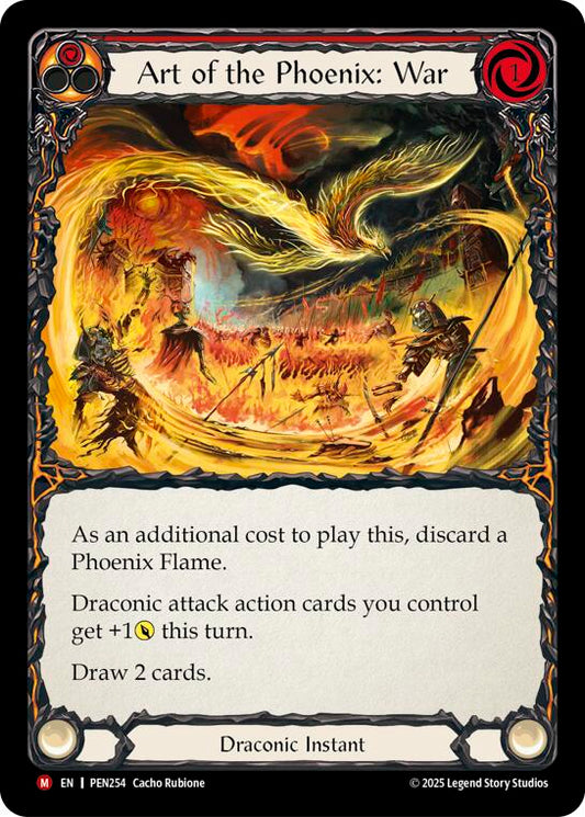 Art Of The Phoenix: War (Red)