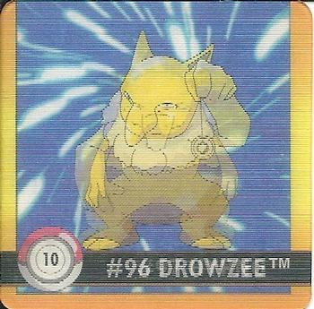 1999 Pokémon Artbox Action Flipz #10 Drowzee / Hypno – Premier Edition