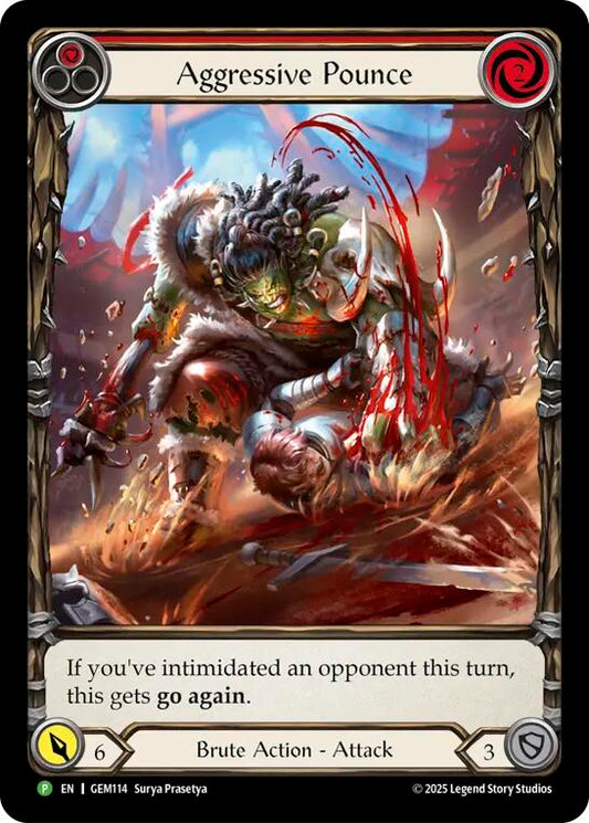 Aggressive Pounce (Red)