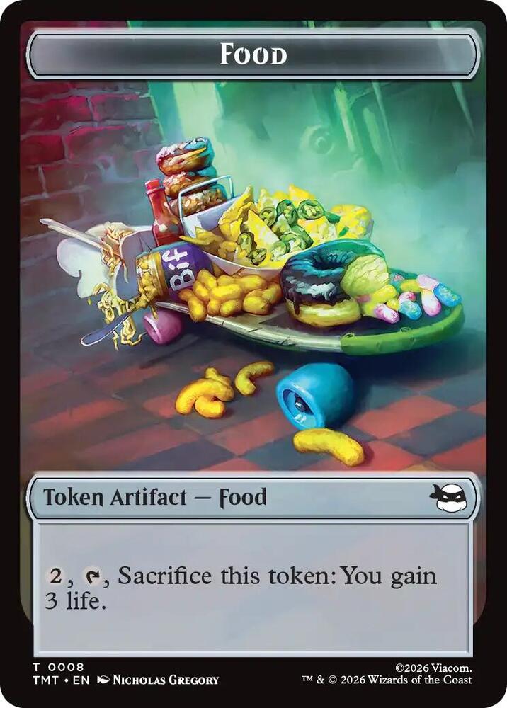 Rat // Food Double-Sided Token (Back)