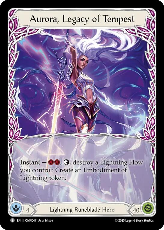 Aurora, Legacy of Tempest