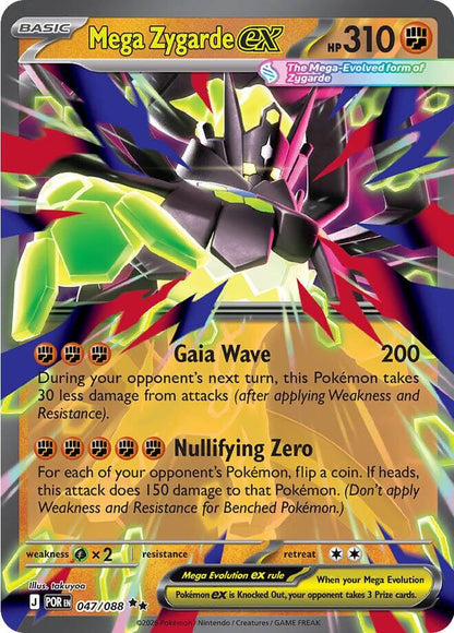 Mega Zygarde ex - 047/088