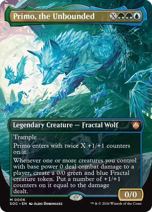 Primo, the Unbounded (Borderless)