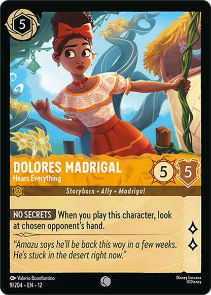 Dolores Madrigal - Hears Everything