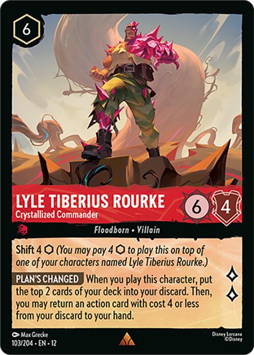 Lyle Tiberius Rourke - Crystallized Commander