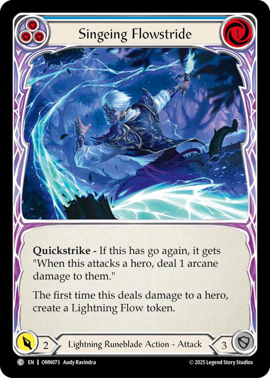 Singeing Flowstride (Blue)