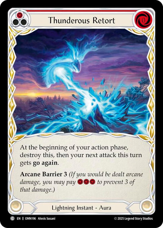 Thunderous Retort (Red)