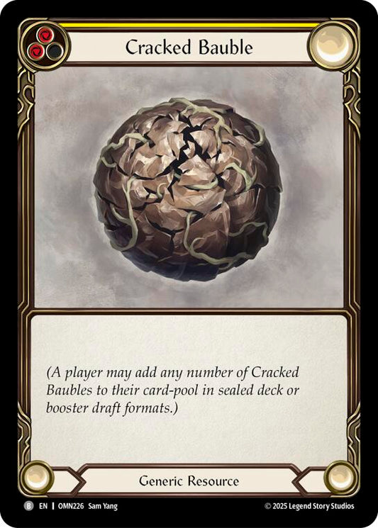 Cracked Bauble (Yellow)