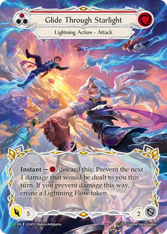 Glide Through Starlight (Red)