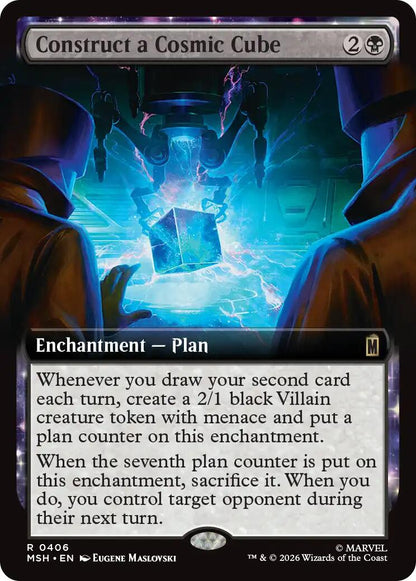Construct a Cosmic Cube (Extended Art)