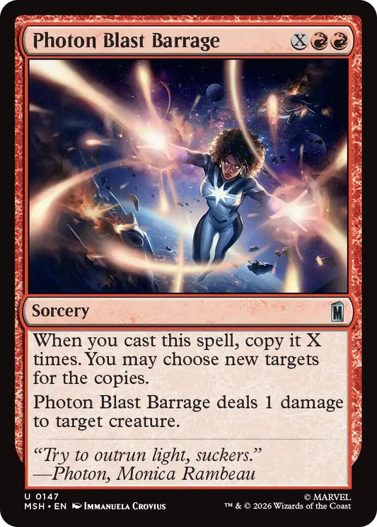 Photon Blast Barrage