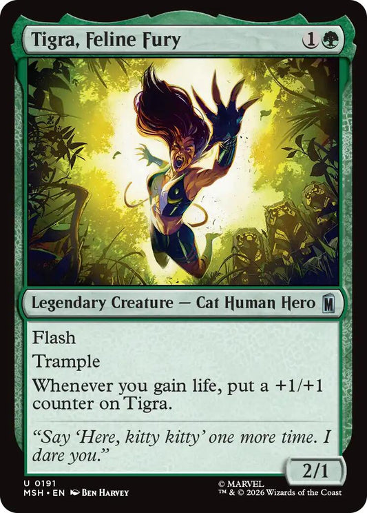 Tigra, Feline Fury