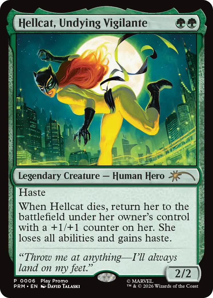 Hellcat, Undying Vigilante