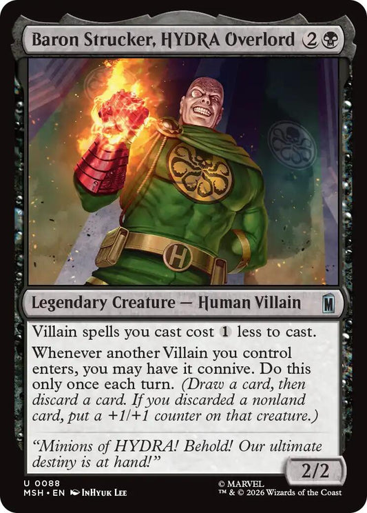 Baron Strucker, HYDRA Overlord