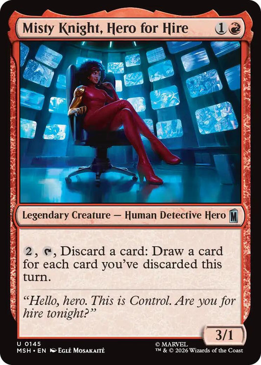 Misty Knight, Hero for Hire