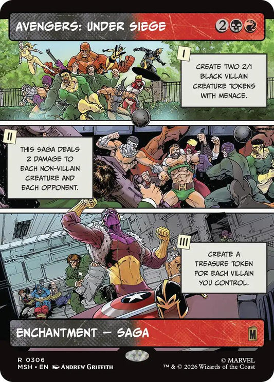 Avengers: Under Siege (Borderless)