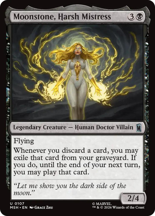 Moonstone, Harsh Mistress
