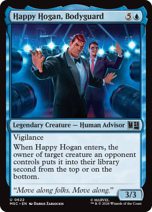 Happy Hogan, Bodyguard
