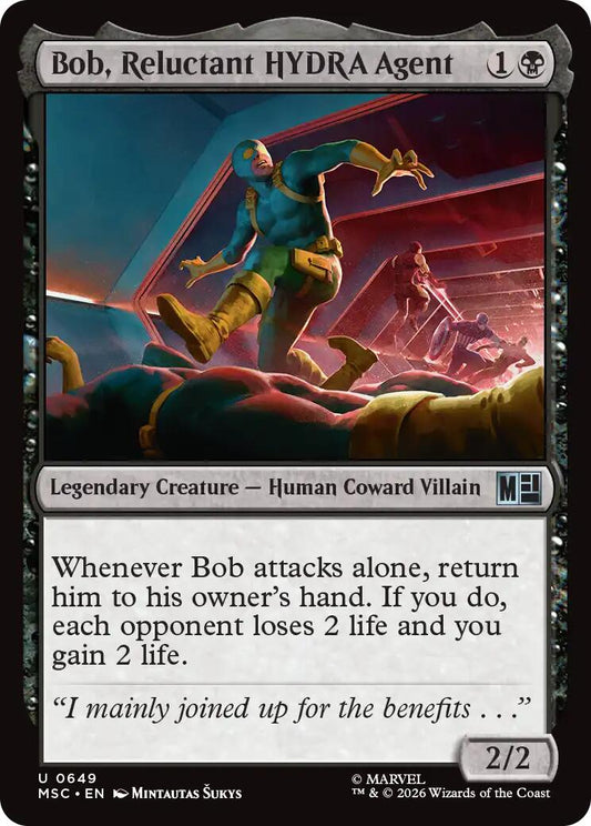 Bob, Reluctant HYDRA Agent