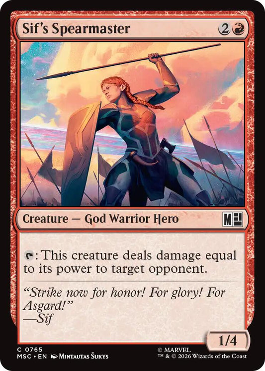 Sif's Spearmaster