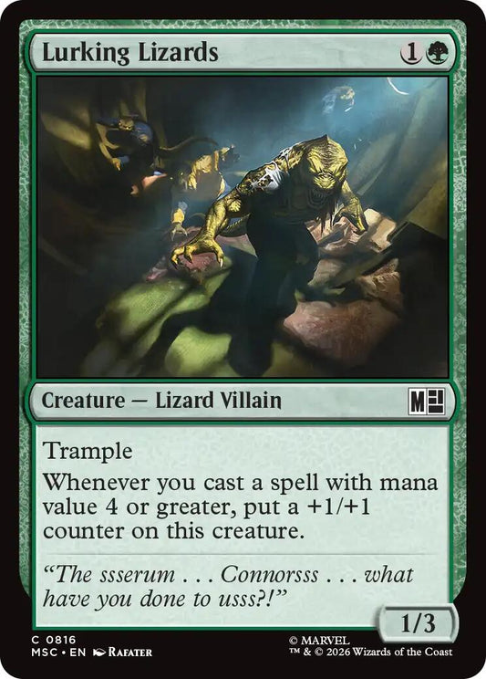 Lurking Lizards