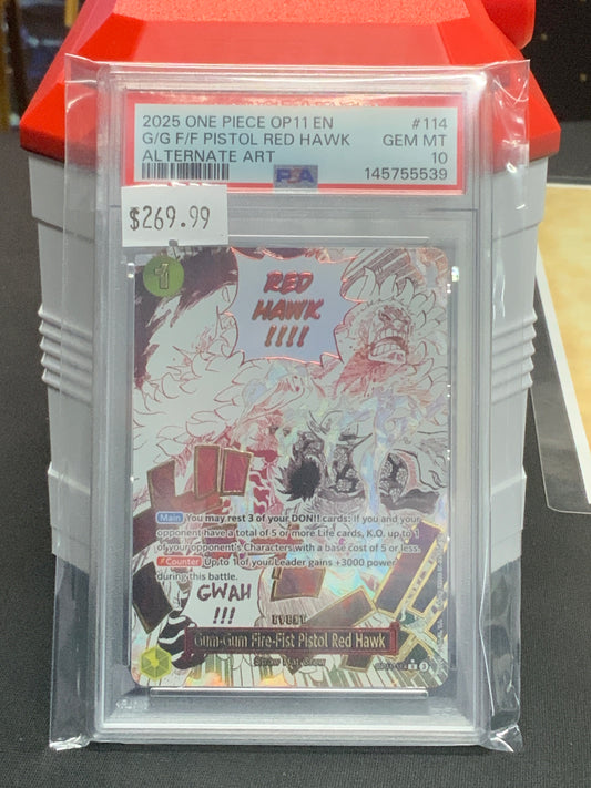 Gum-Gum Fire-Fist Pistol Red Hawk
