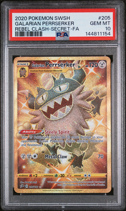 Galarian Perrserker (Secret) [SWSH02 - 205/192]