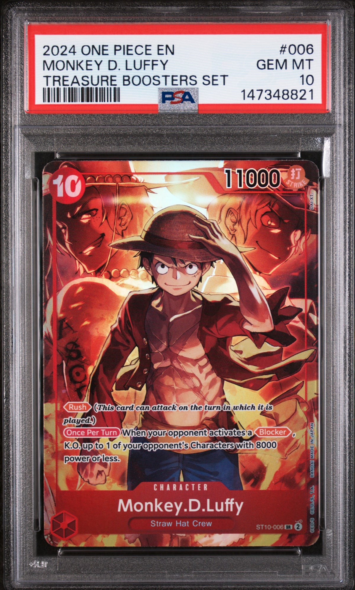 Monkey.D.Luffy (Treasure Booster Set) [OP-PR - ST10-006]