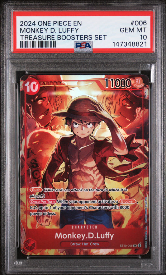 Monkey.D.Luffy (Treasure Booster Set) [OP-PR - ST10-006]