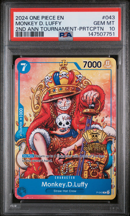 Monkey.D.Luffy (2nd Anniversary Stamped Promo)