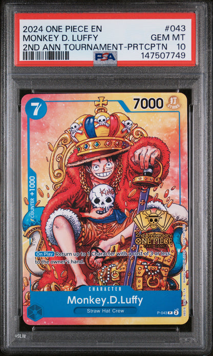 Monkey.D.Luffy (2nd Anniversary Stamped Promo)