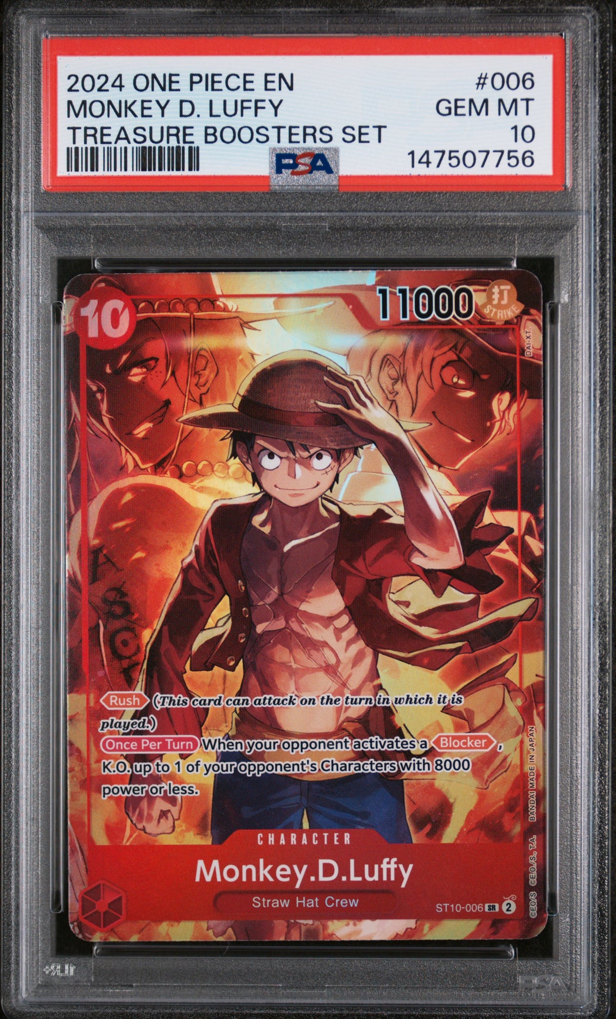 Monkey.D.Luffy (Treasure Booster Set)