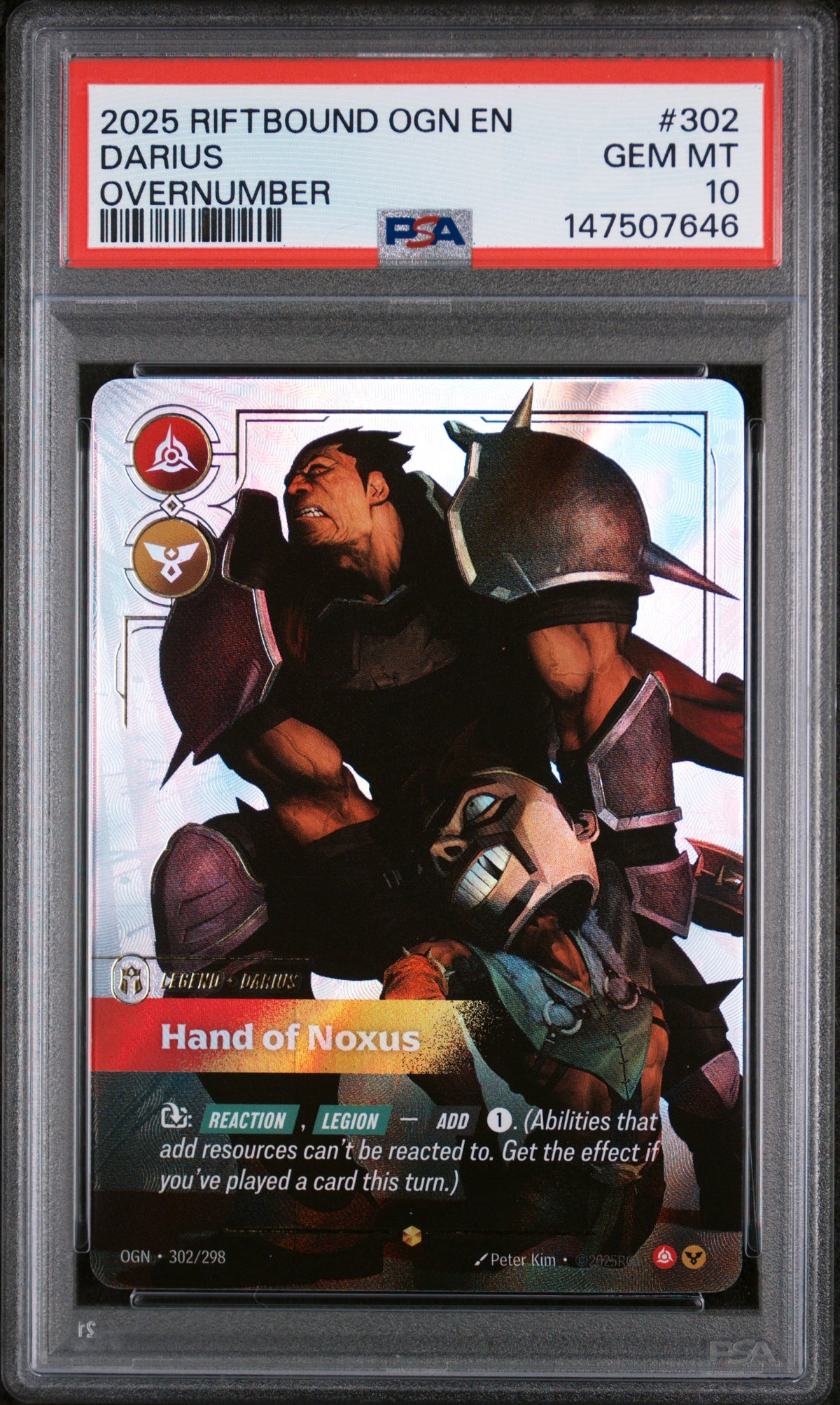 Darius, Hand of Noxus (Overnumbered)