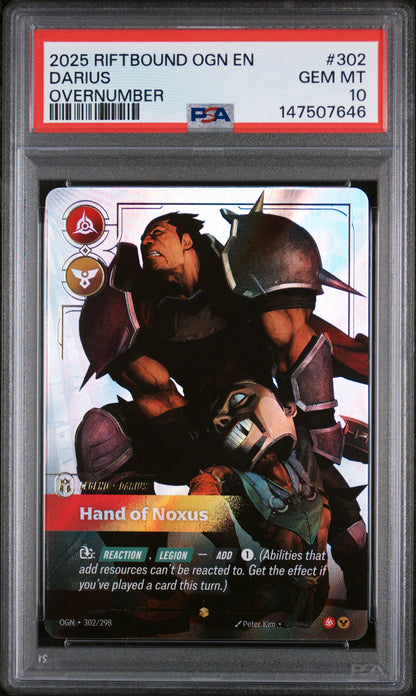 Darius, Hand of Noxus (Overnumbered)