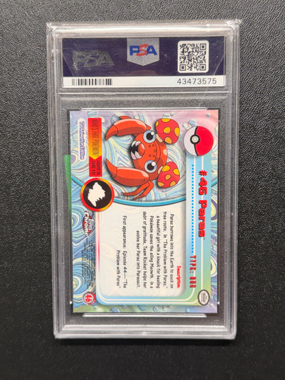 2000 Topps Chrome Pokemon TV Paras #46