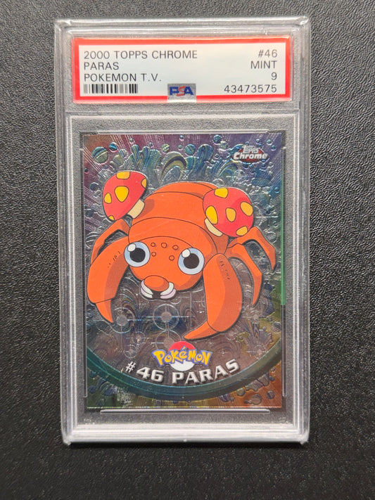 2000 Topps Chrome Pokemon TV Paras #46