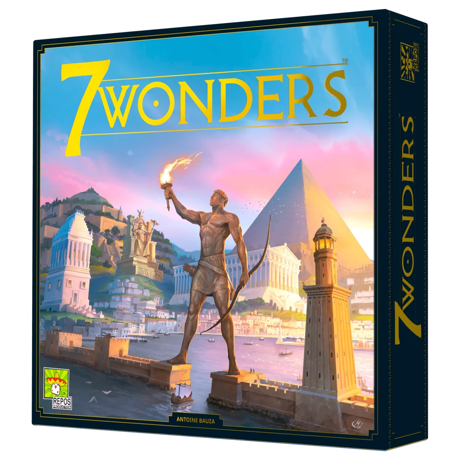 7 Wonders board game product display