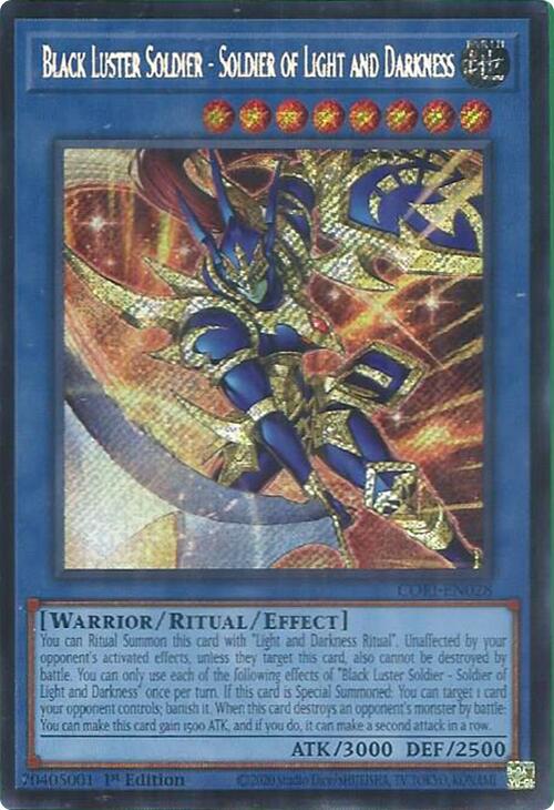 Black Luster Soldier - Soldier of Light and Darkness (Secret Rare)